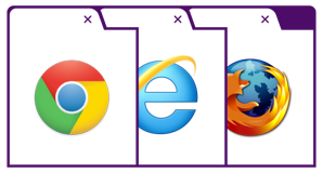 Chrome-IE-Firefox